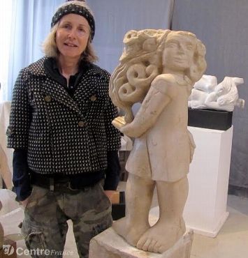Florence Salagnac, une sculptrice à la ferme