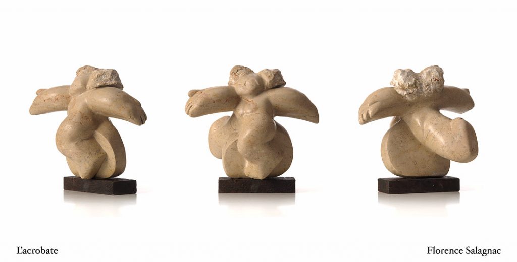 Florence Salagnac - L'acrobate - Triptyque