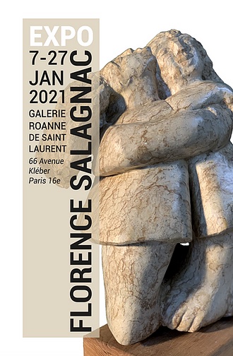Affiche - Exposition Galerie Roanne de Saint Laurent 2021
